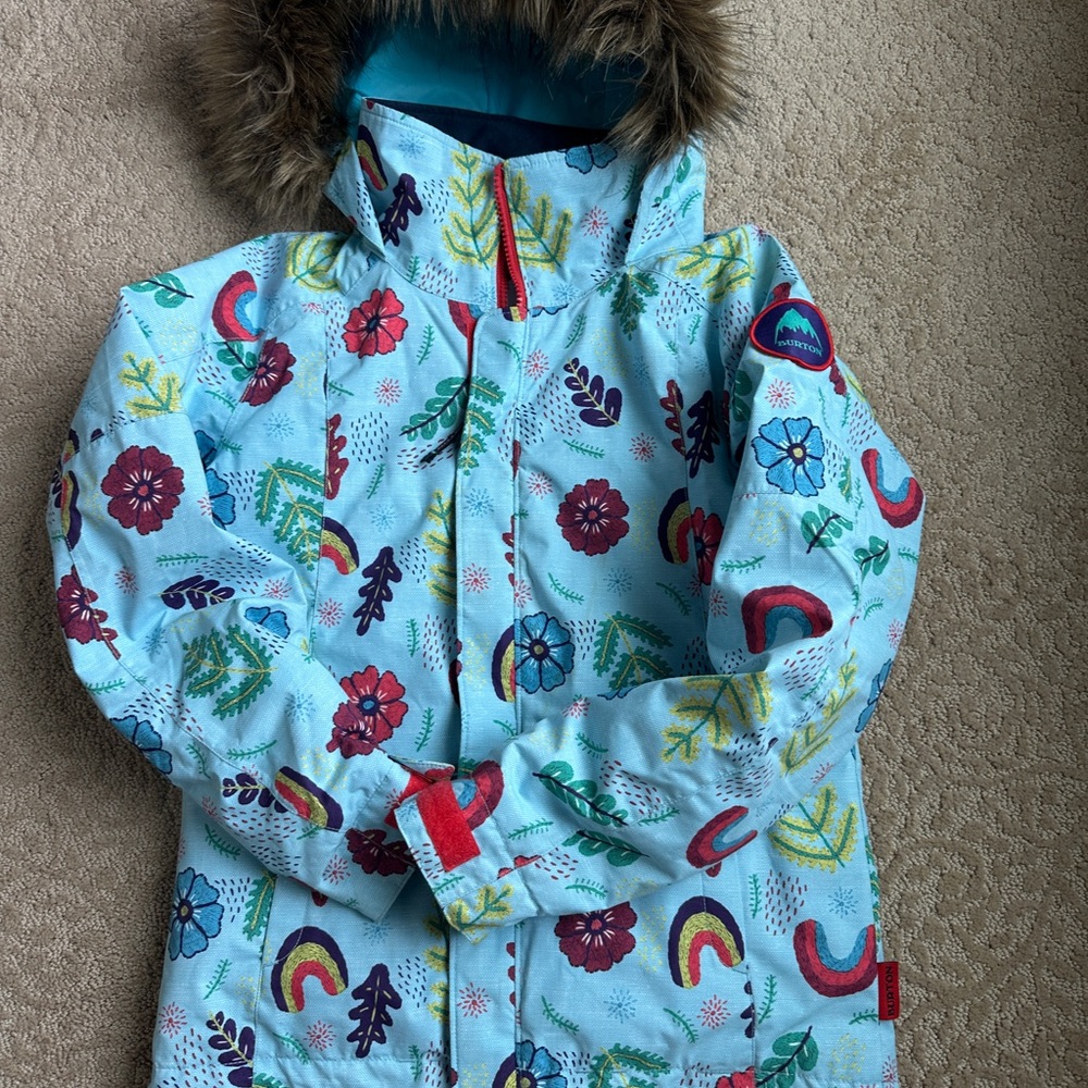 Burton Ski Parka size 8 Girls